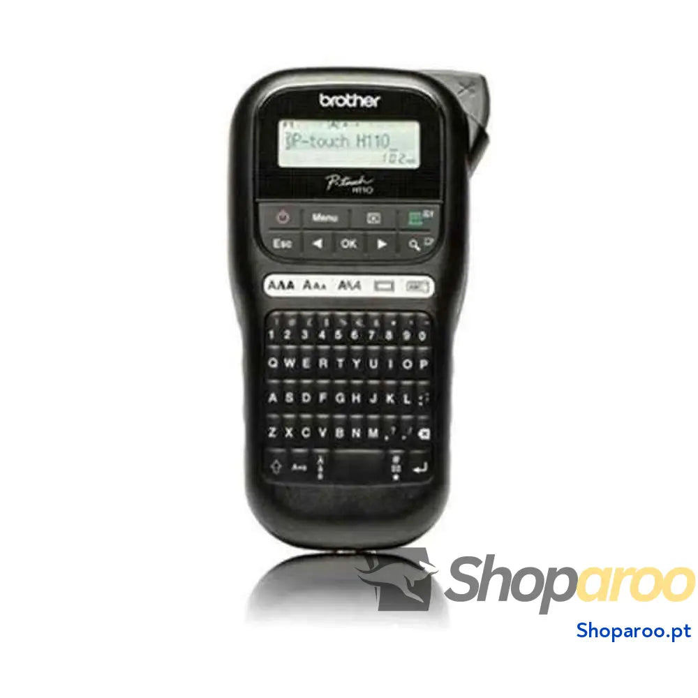 Máquina Rotuladora Elétrica Portátil Brother PT-H110 12 mm Preto