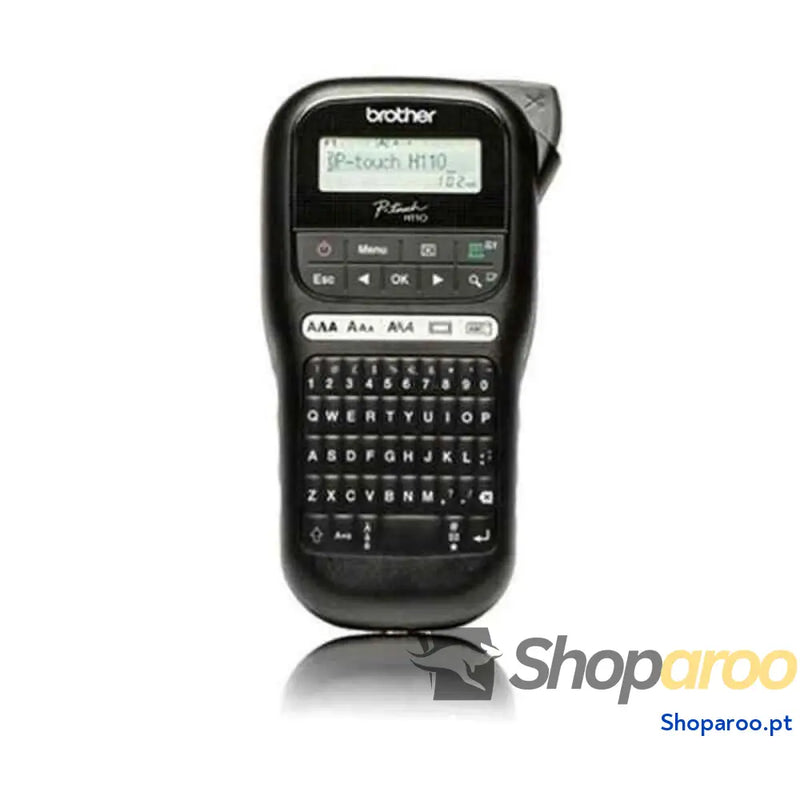 Máquina Rotuladora Elétrica Portátil Brother PT-H110 12 mm Preto