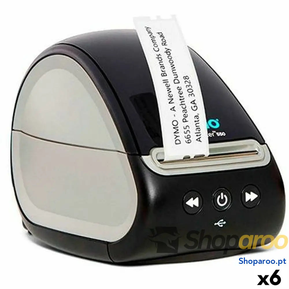 Máquina Rotuladora Elétrica Portátil Dymo Labelwriter 550 6 Unidades