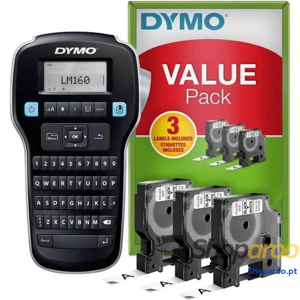 Máquina Rotuladora Elétrica Portátil Dymo LM160