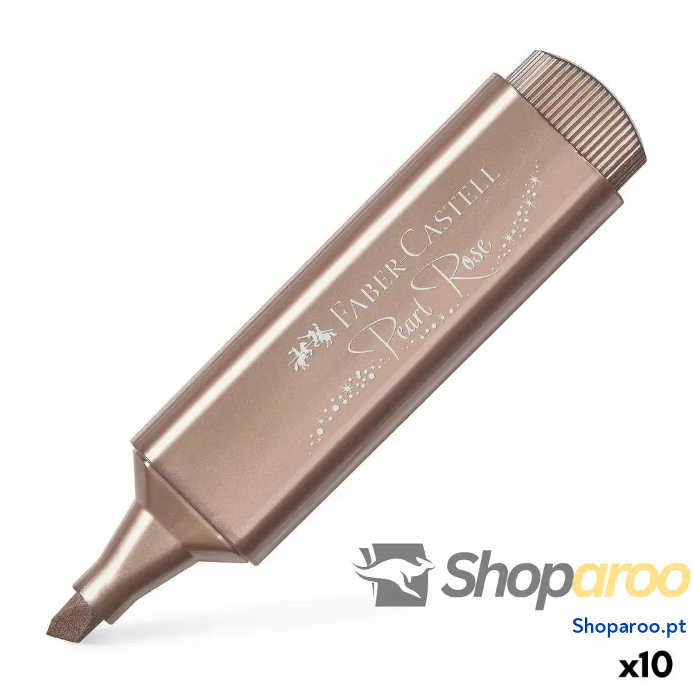 Marcador Fuorescente Faber-Castell TEXTLINER 46 Ouro rosa (10 Unidades)
