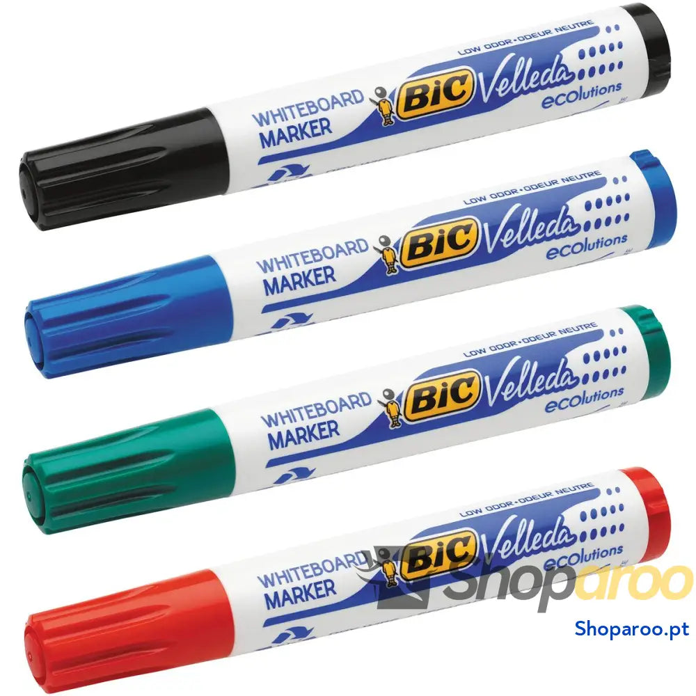 Marcador para Quadro Bic Velleda 4 Unidades Branco (5 Peças) (4 Unidades)