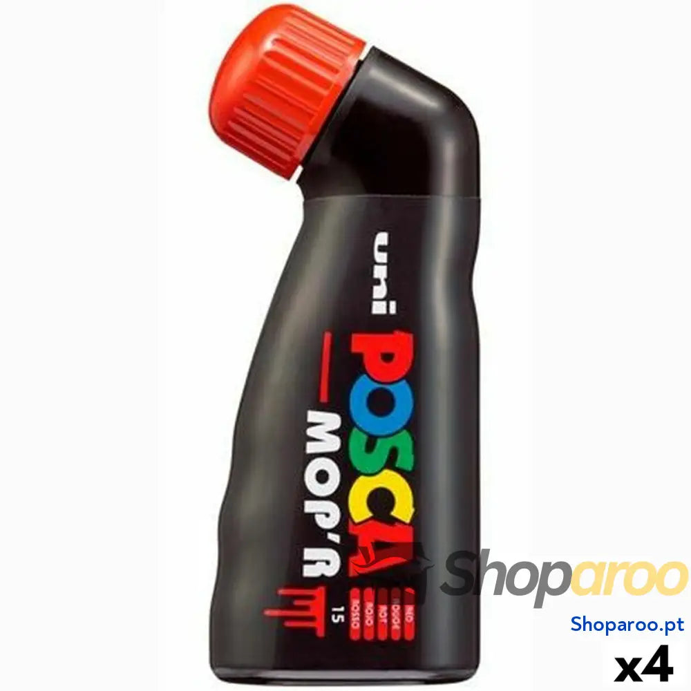 Marcador POSCA MOP'R PC-22 Vermelho (4 Unidades)