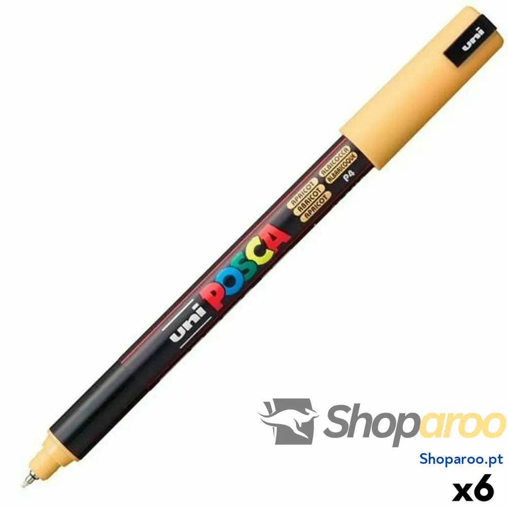 Marcador POSCA PC-1MR Alperce (6 Unidades)
