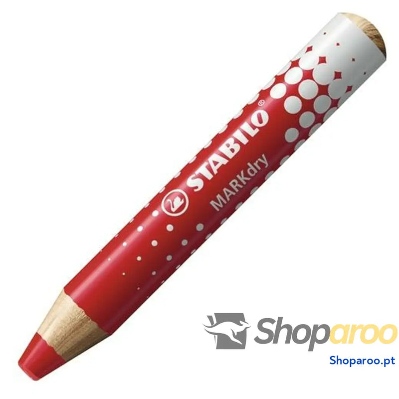 Marcador Stabilo Mrakdry 5 Unidades Vermelho
