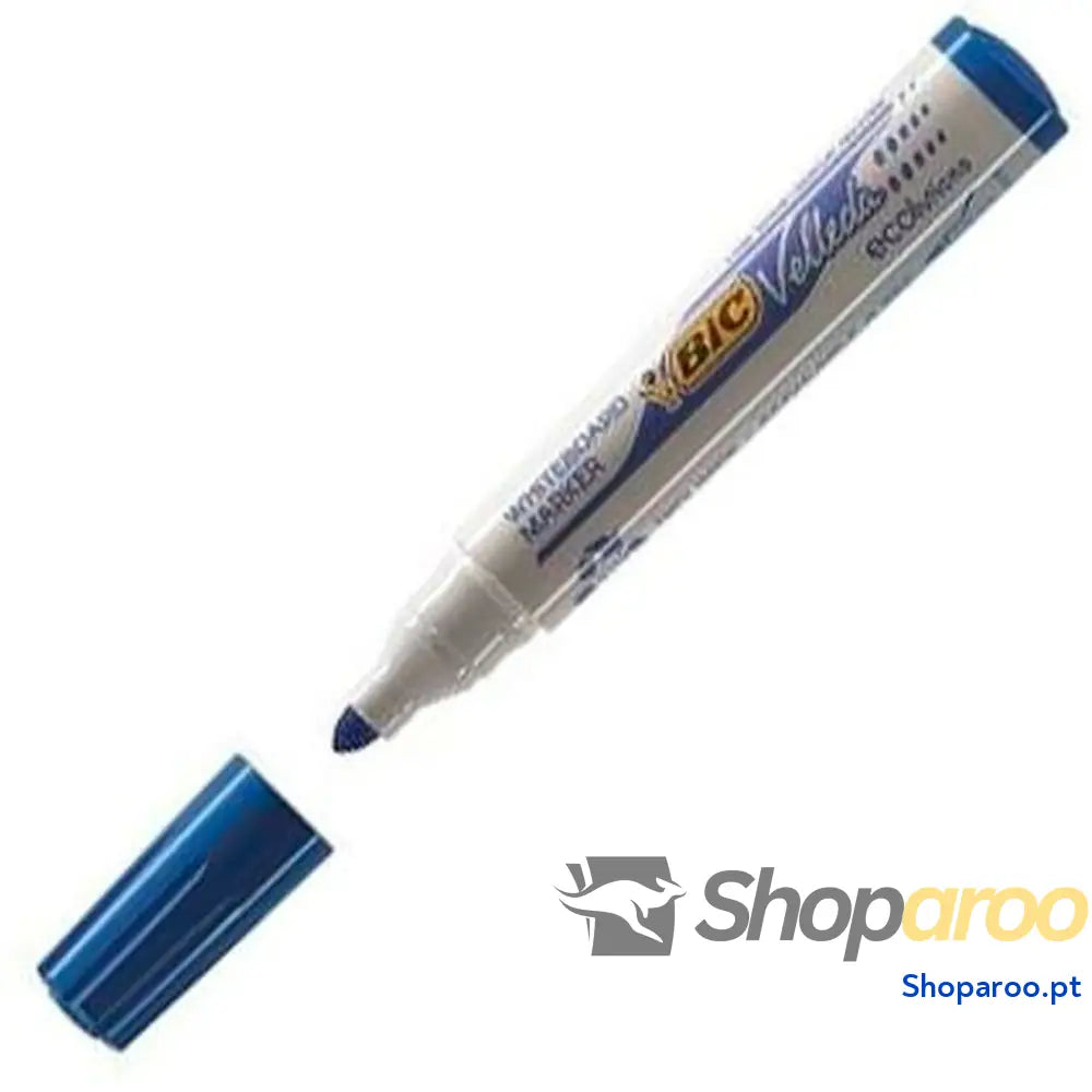 Marcadores de giz líquido Bic Velleda Ecolutions 1701 Azul (12 Peças)