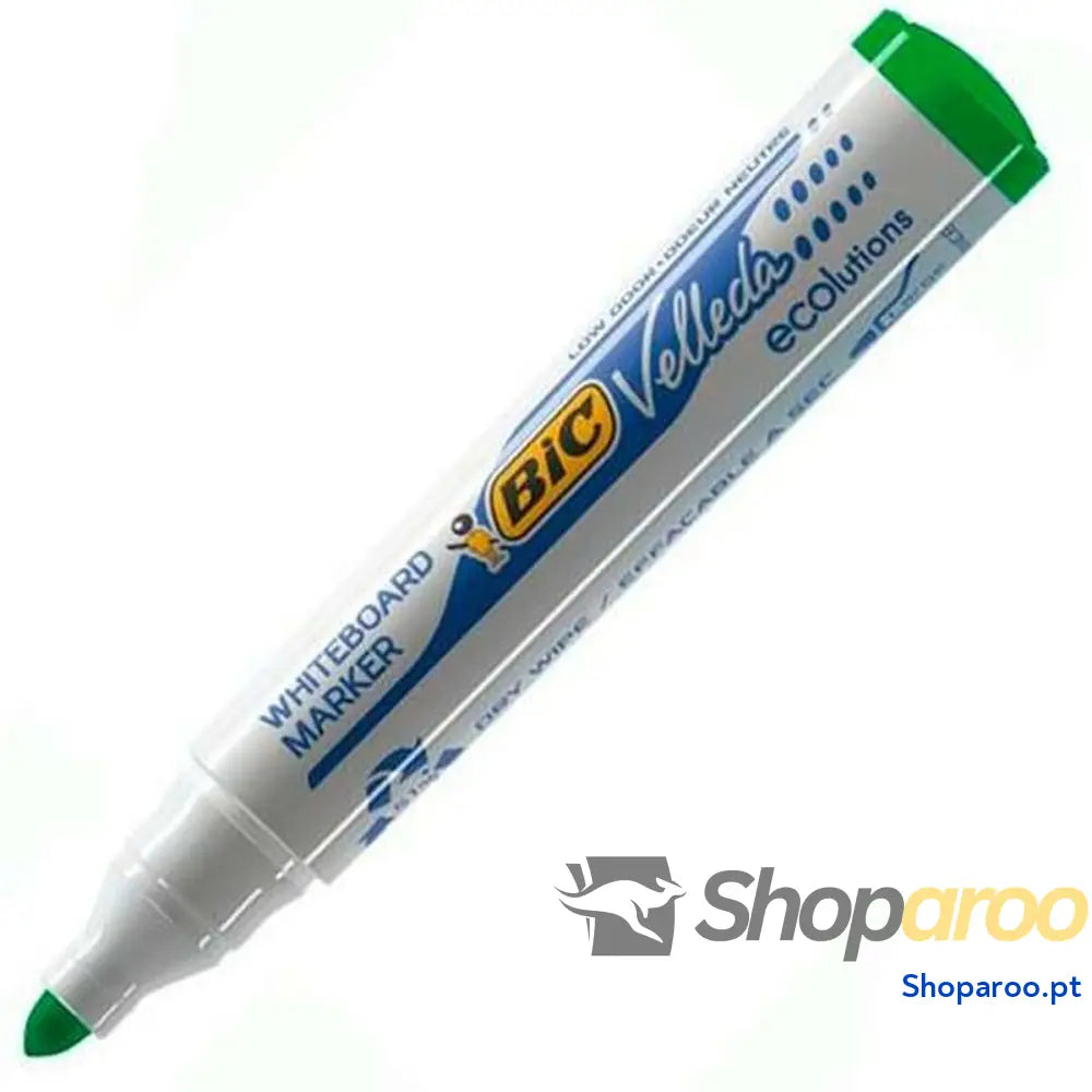 Marcadores de giz líquido Bic Velleda Ecolutions 1701 Verde (12 Peças)