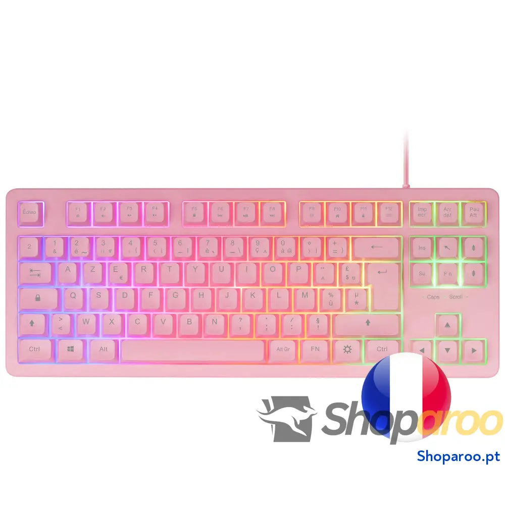Mars Gaming MCPX Combo 3 em 1 com teclado H Mech iluminado rato ultraleve 10000 dpi software e tapete XXL compatível PC