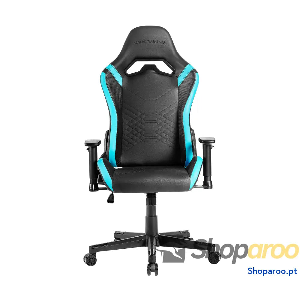 Mars Gaming MGC ERGOB cadeira de jogos ergonómica assento e encosto malha respirável cabeça regulável altura ajustável
