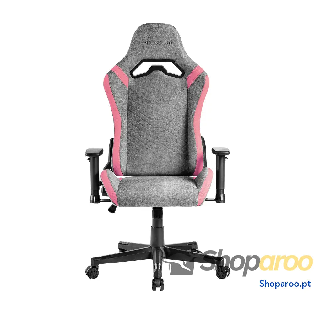 Mars Gaming MGC ERGOB cadeira de jogos ergonómica assento e encosto malha respirável cabeça regulável altura ajustável