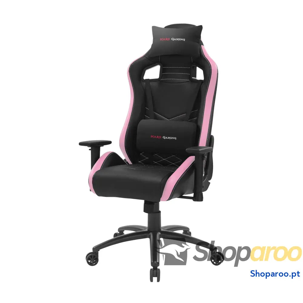 Mars Gaming MGC ERGOB cadeira de jogos ergonómica assento e encosto malha respirável cabeça regulável altura ajustável