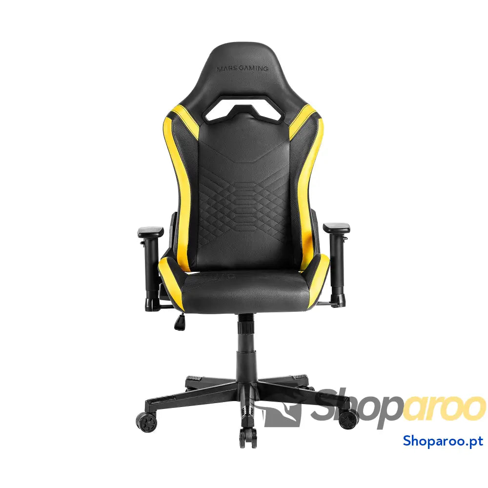 Mars Gaming MGC ERGOB cadeira de jogos ergonómica assento e encosto malha respirável cabeça regulável altura ajustável