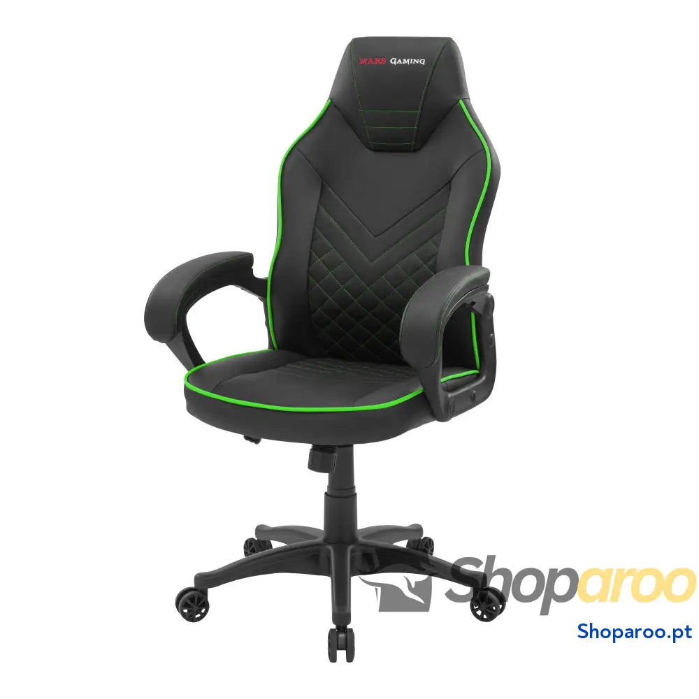 Mars Gaming MGC ERGOB cadeira de jogos ergonómica assento e encosto malha respirável cabeça regulável altura ajustável