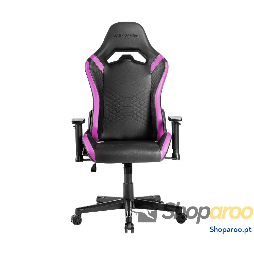 Mars Gaming MGC ERGOB cadeira de jogos ergonómica assento e encosto malha respirável cabeça regulável altura ajustável