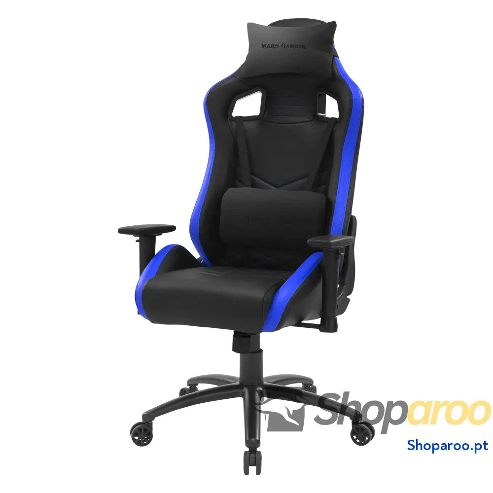 Mars Gaming MGC ERGOB cadeira de jogos ergonómica assento e encosto malha respirável cabeça regulável altura ajustável