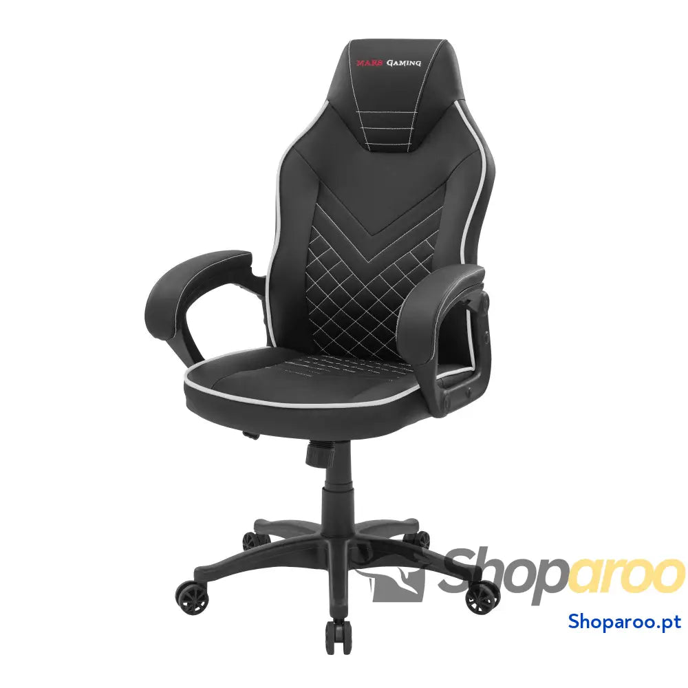 Mars Gaming MGC ERGOB cadeira de jogos ergonómica assento e encosto malha respirável cabeça regulável altura ajustável