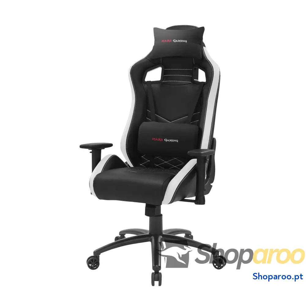 Mars Gaming MGC ERGOB cadeira de jogos ergonómica assento e encosto malha respirável cabeça regulável altura ajustável