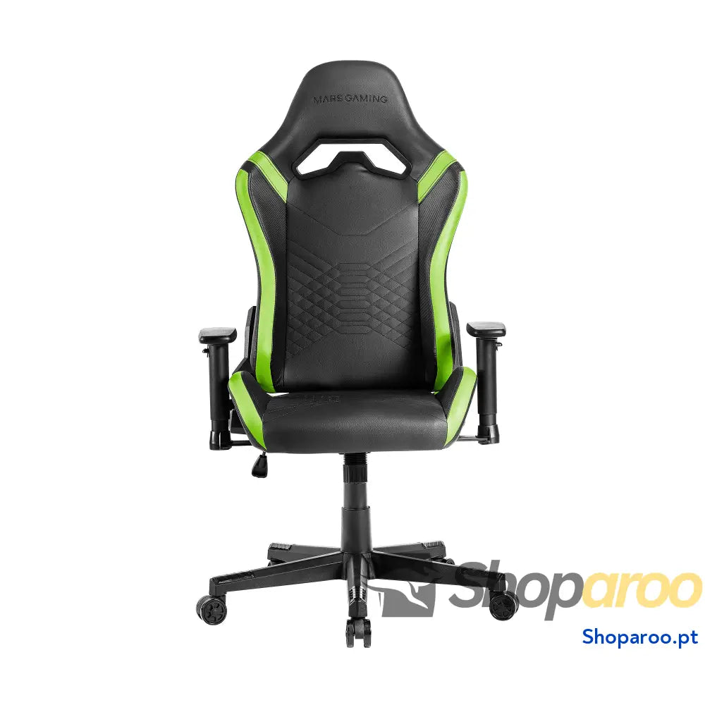 Mars Gaming MGC ERGOB cadeira de jogos ergonómica assento e encosto malha respirável cabeça regulável altura ajustável