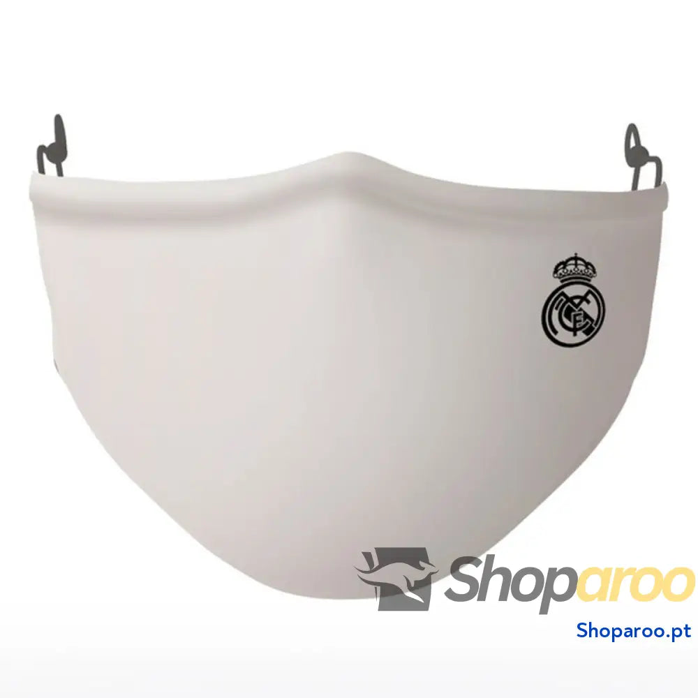 Máscara Higiénica em Tecido Reutilizável Real Madrid C.F. SF430915 Branco
