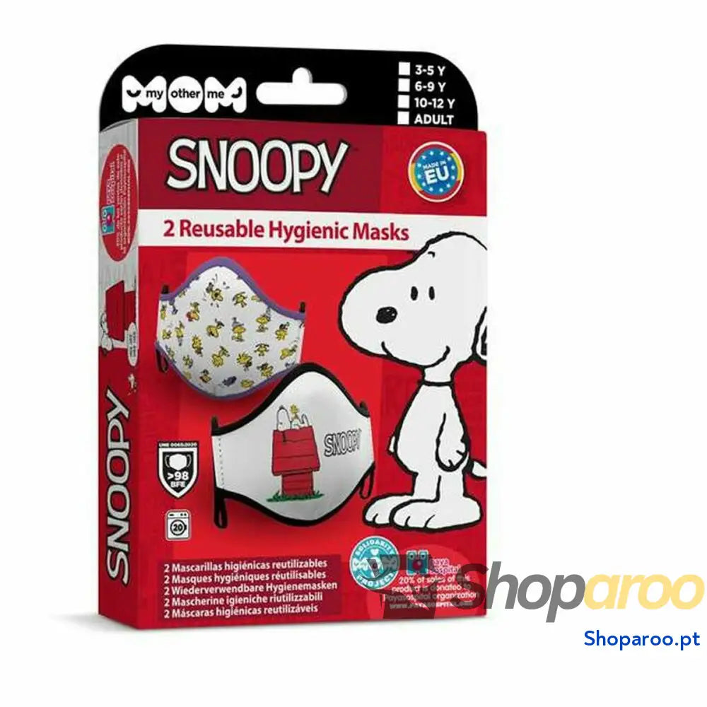 Máscara Higiénica My Other Me Snoopy Premium 10-12 Anos