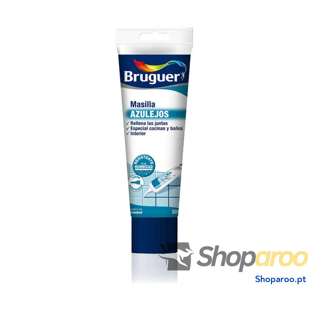 Massa de Vidraceiro Bruguer 5196388 Azulejo Branco 300 g