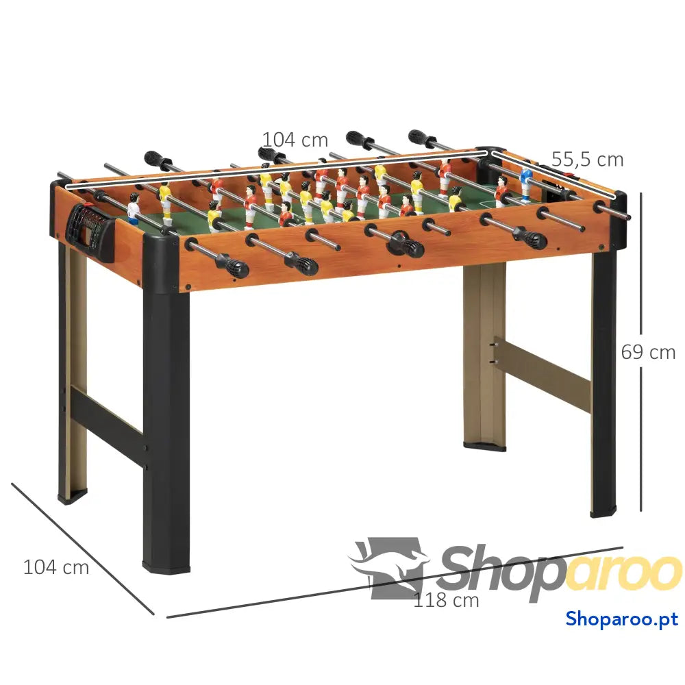 Matraquilho para Crianças acima de 7 Anos com 2 Bolas 8 Hastes Marcadores Pontos 22 Jogadores 118x104x69cm Multicor