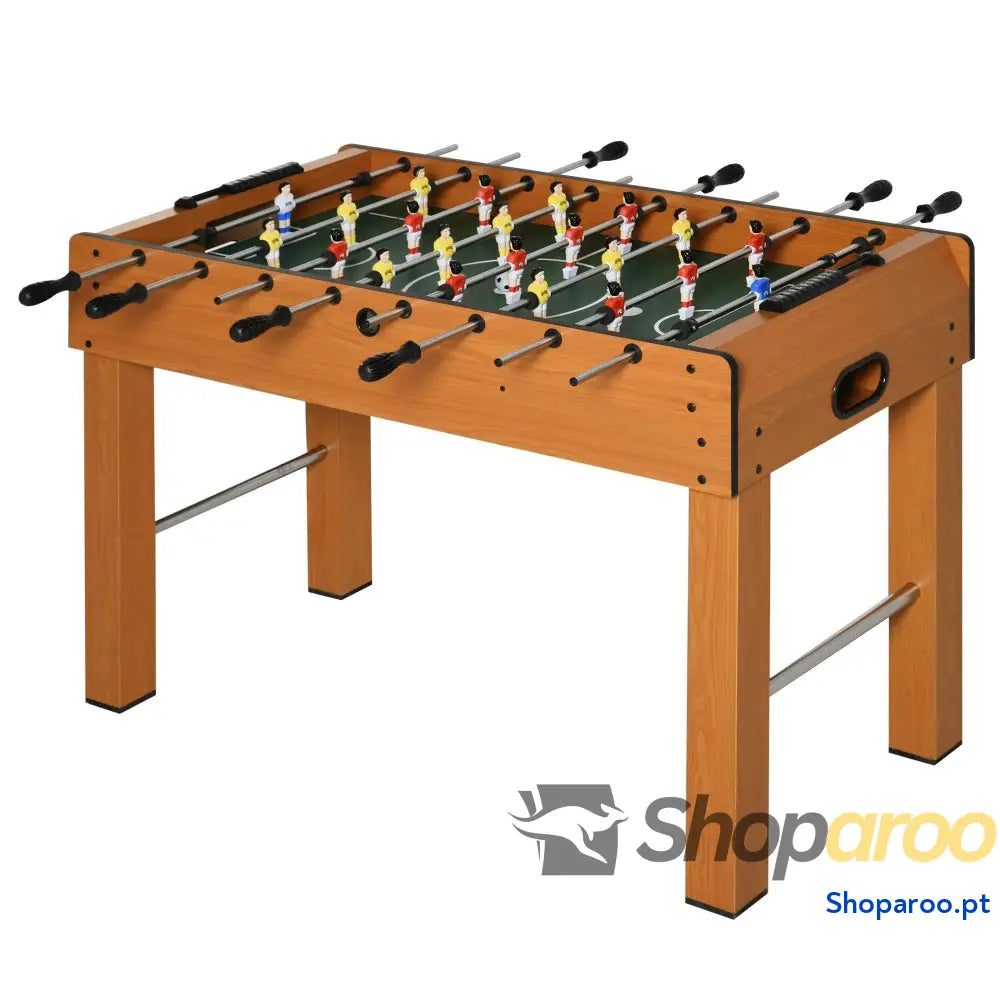 Matraquilho Profissional para Crianças e Adultos Mesa de com 8 Barras 2 Bolas 122x61x80,7 cm Madeira