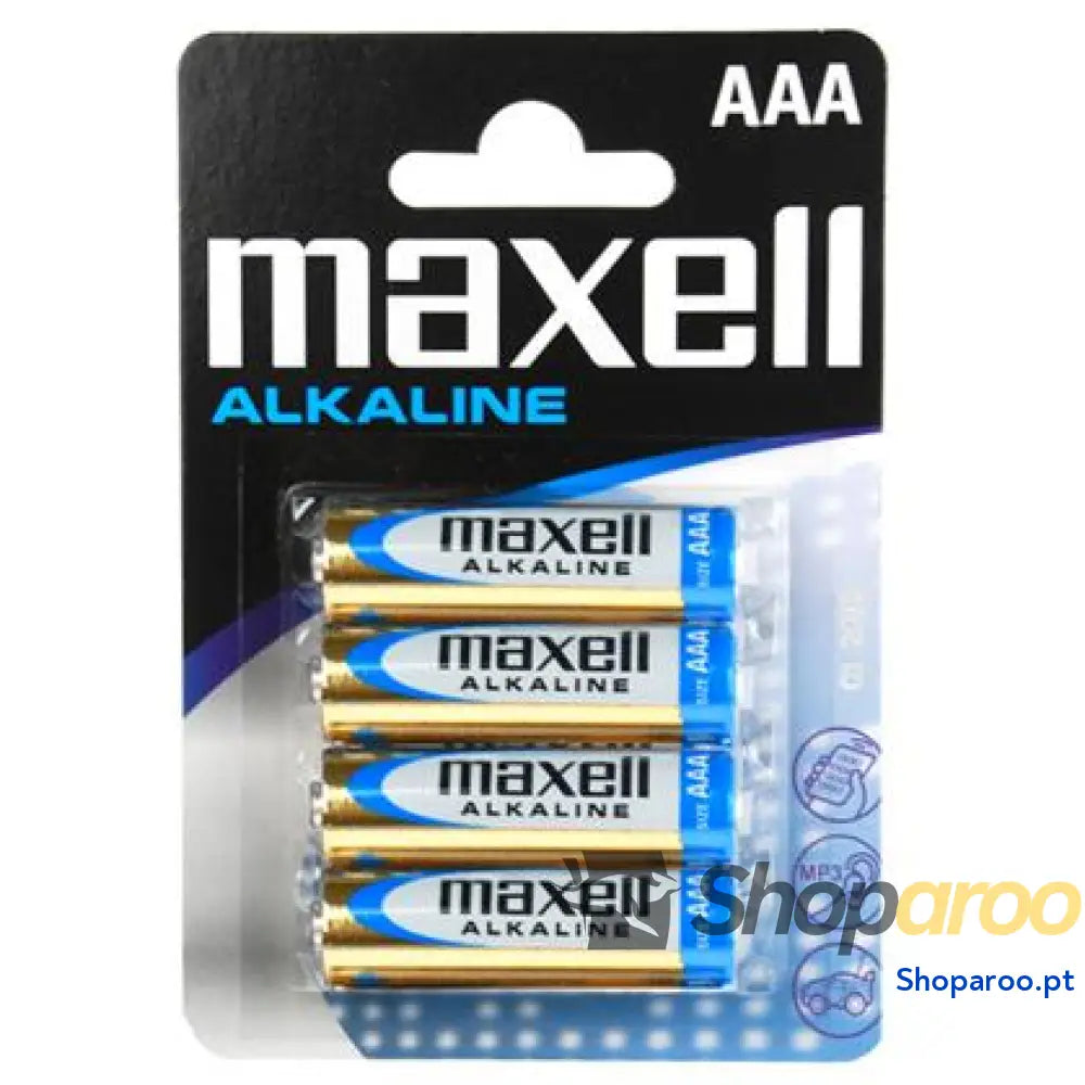 MAXELL BATERIA AAA 4PCS