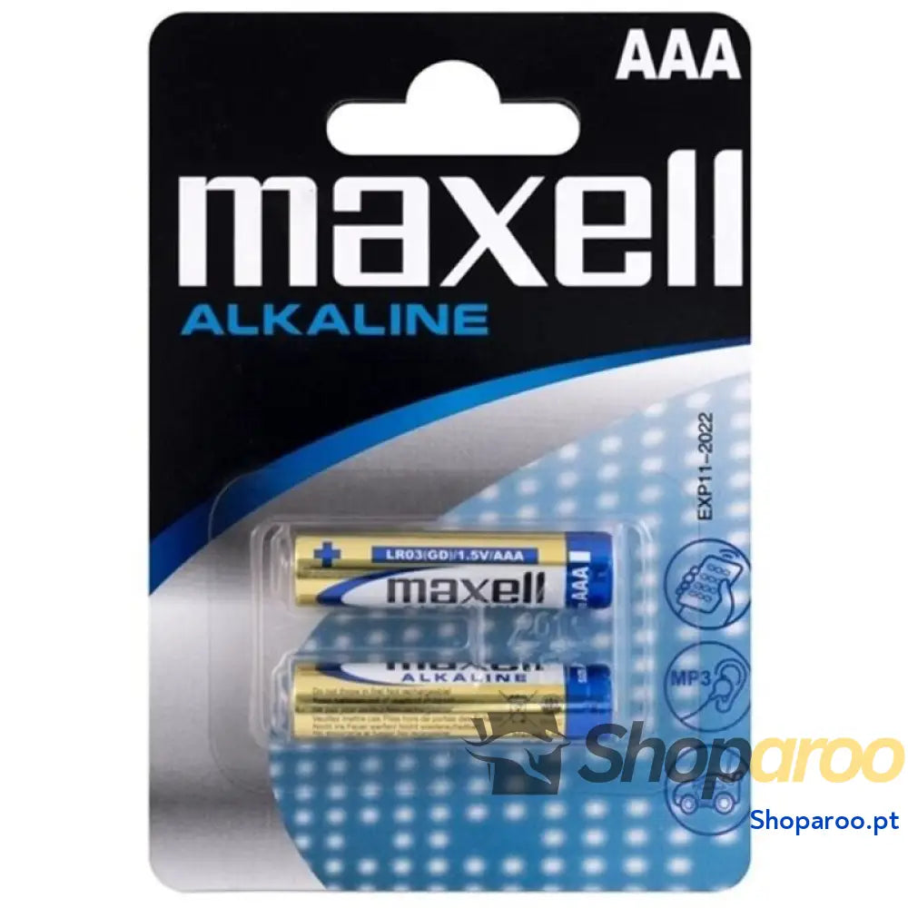 MAXELL BLISTER ALCALINA AAA LR03 * 2