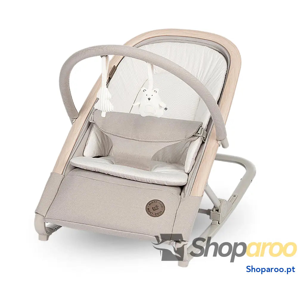 Maxi Cosi Kori Rede de bebé 2 em 1 com arco jogos anos máx.15 kg baloiço 3 posições reclinação uma mão leve e compacta