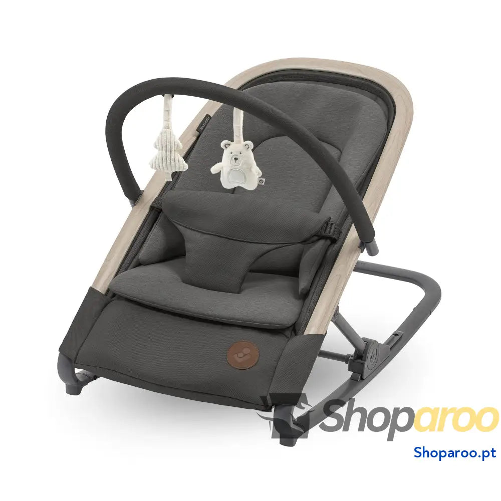 Maxi Cosi Kori Rede de bebé 2 em 1 com arco jogos anos máx.15 kg baloiço 3 posições reclinação uma mão leve e compacta