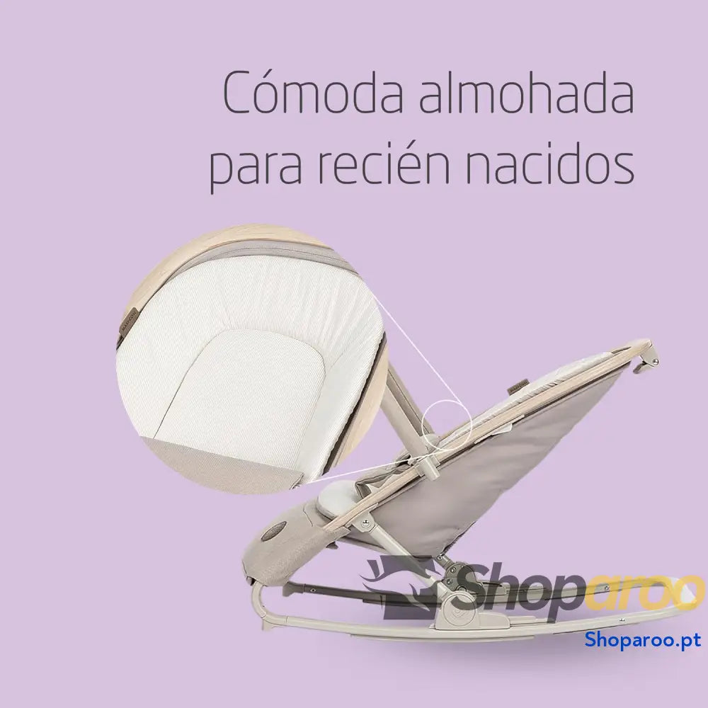 Maxi Cosi Kori Rede de bebé 2 em 1 com arco jogos anos máx.15 kg baloiço 3 posições reclinação uma mão leve e compacta
