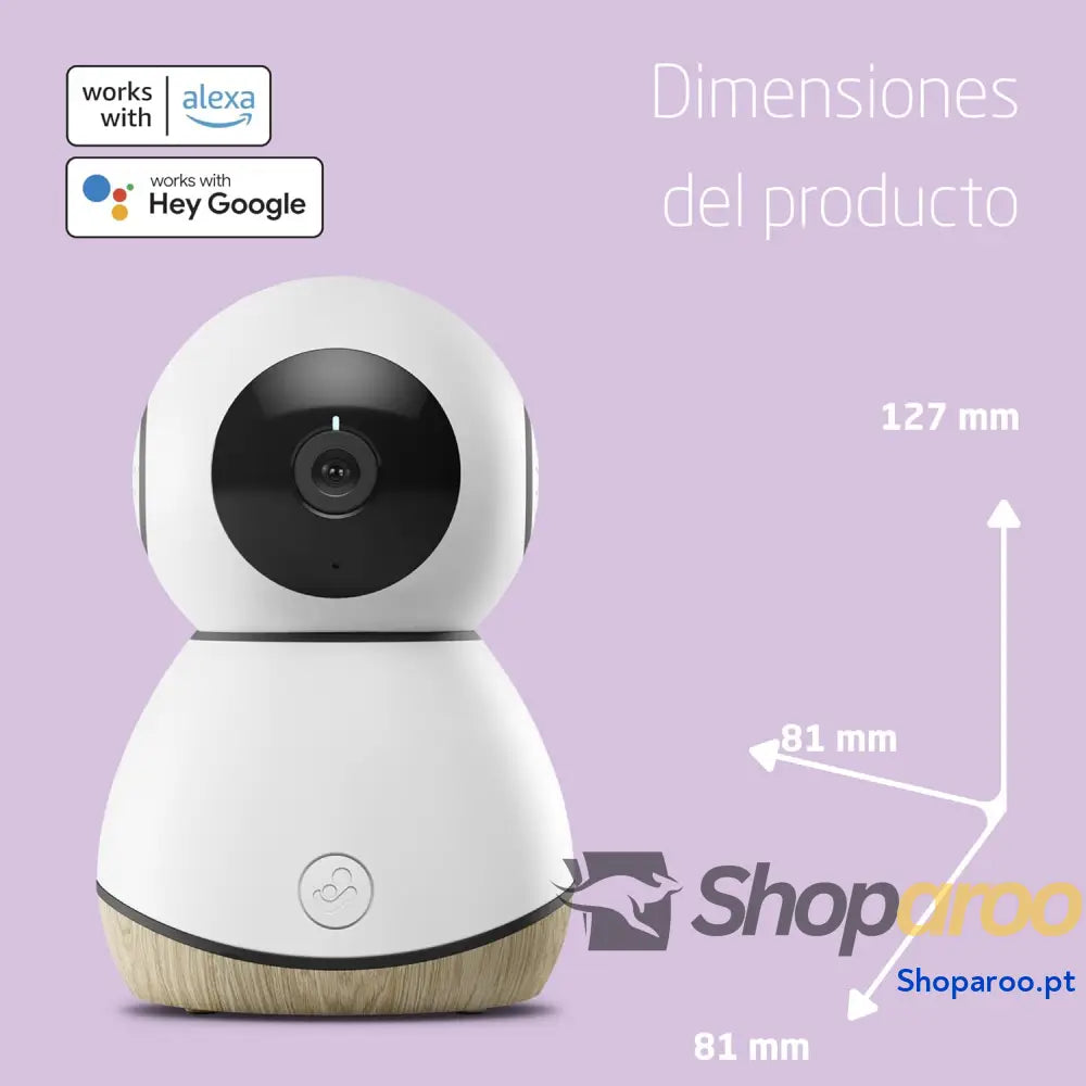 Maxi Cosi See câmara de vigilância para bebés wi fi interior monitor com visão noturna HD vídeo e áudio sensor