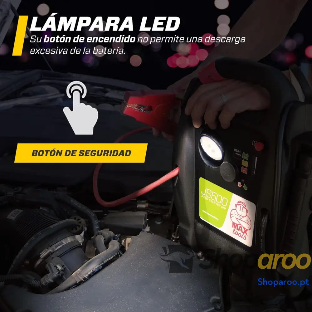 MAXTOOLS Arrancador de carro