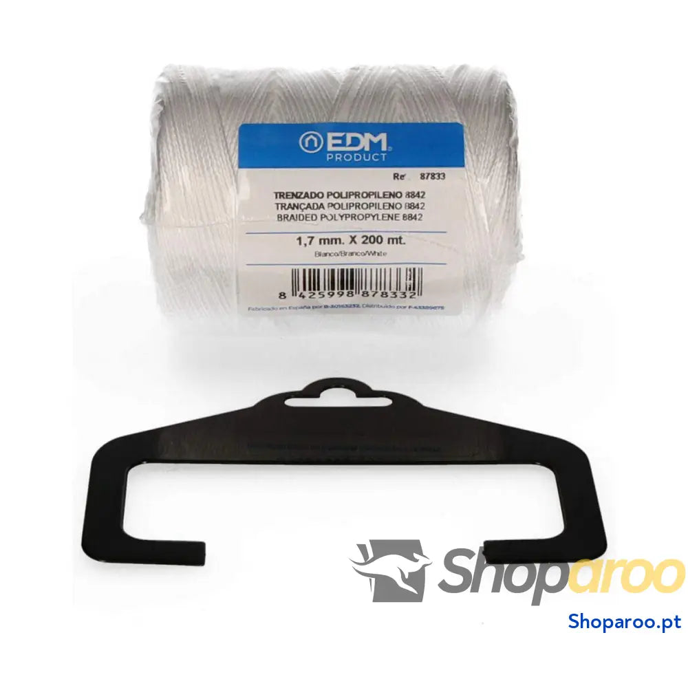 Meada trançada EDM 87833 Branco Polipropileno