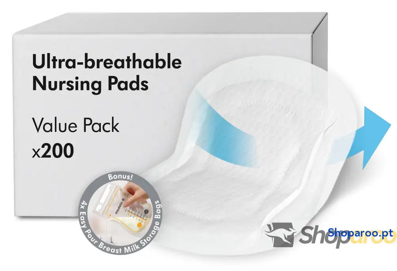 Medela discos absorventes respiráveis para amamentação design discreto uso confortável embalagem de 120 exclusivo