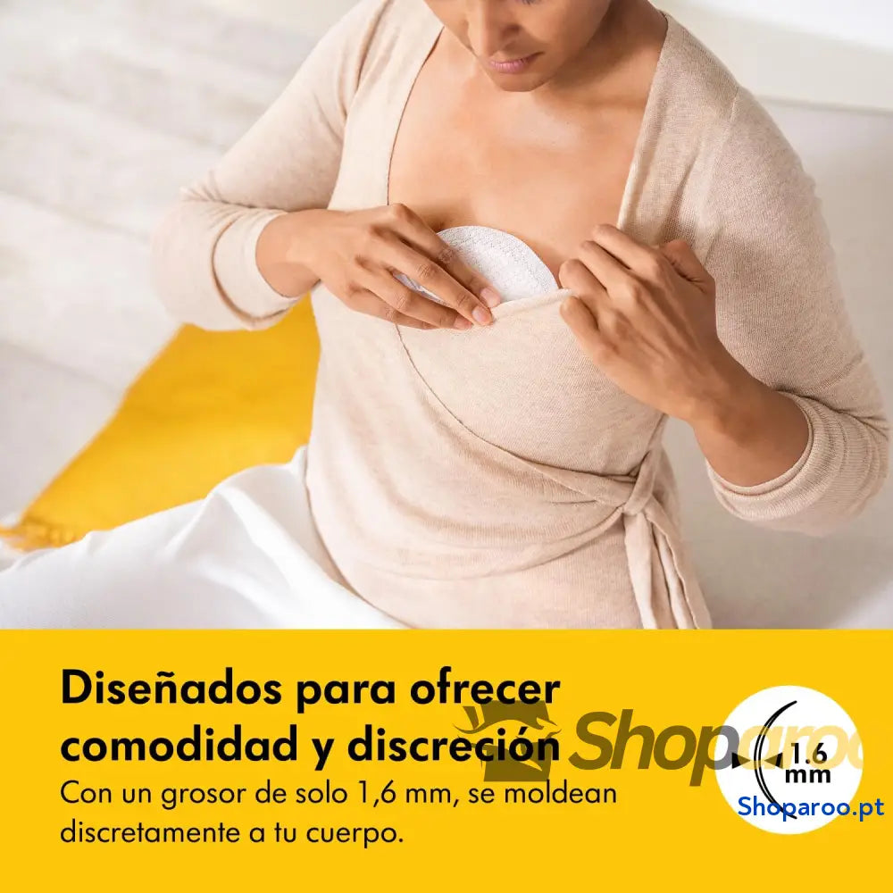 Medela discos absorventes respiráveis para amamentação design discreto uso confortável embalagem de 120 exclusivo