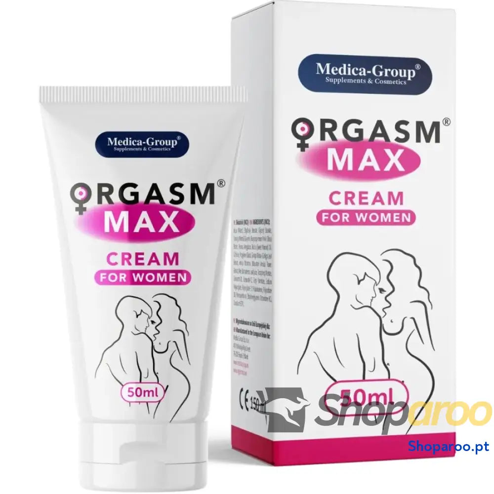 MEDICA GROUP - CREME ÍNTIMO ORGASM MAX PARA MULHERES 50 ML