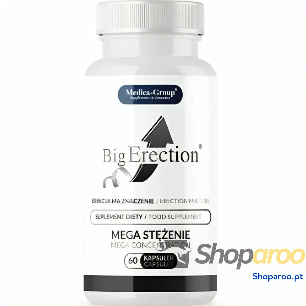 MEDICA GROUP - MELHORADOR DE EREÇÃO PARA HOMENS 60 CÁPSULAS