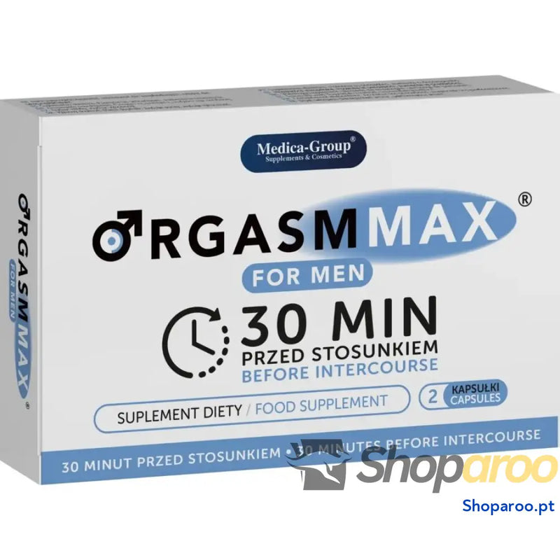 MEDICA GROUP ORGASM MAX PARA HOMENS 2 CÁPSULAS