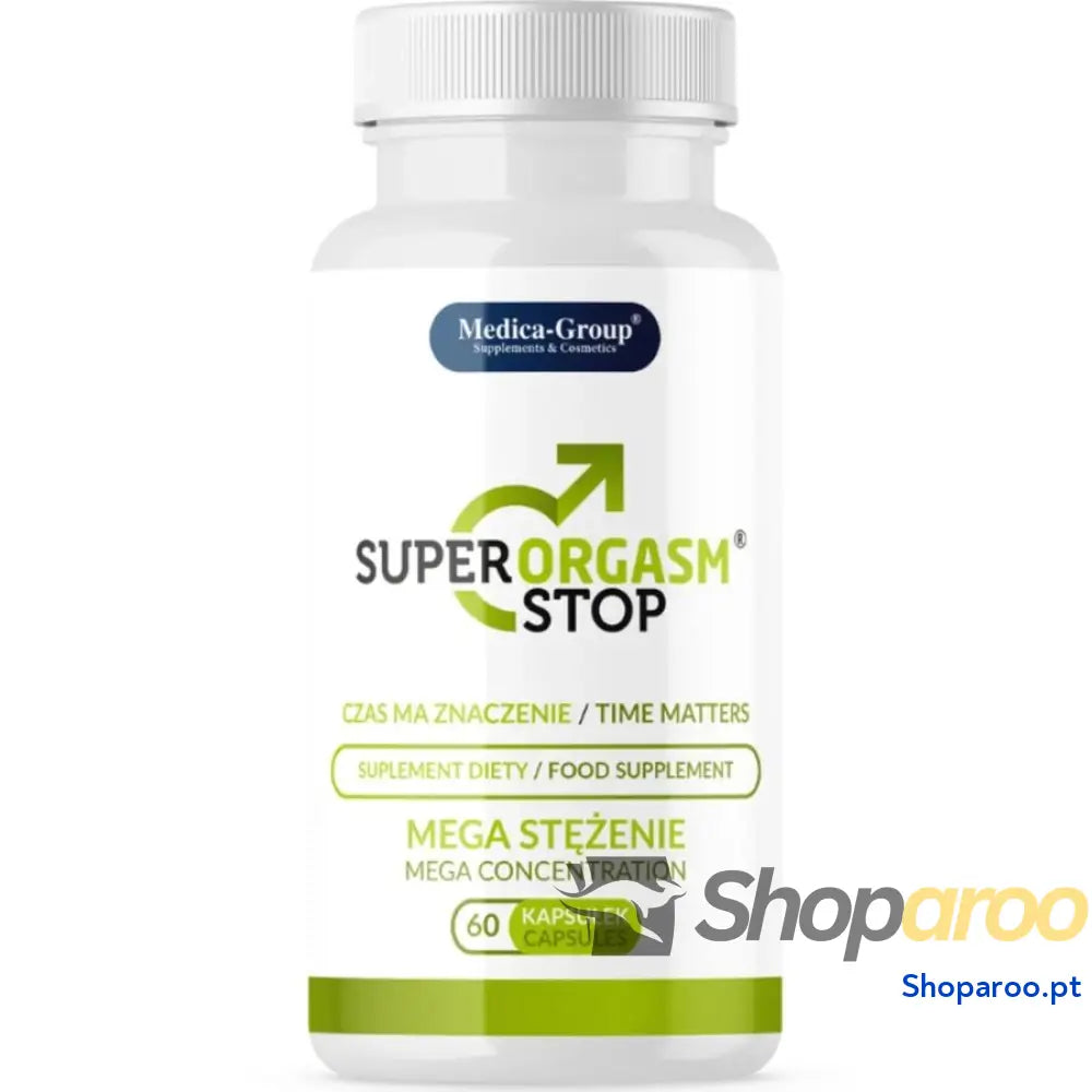 MEDICA GROUP - SUPER ORGASMO PARAR DE RETARDAR PARA HOMENS 60 CÁPSULAS