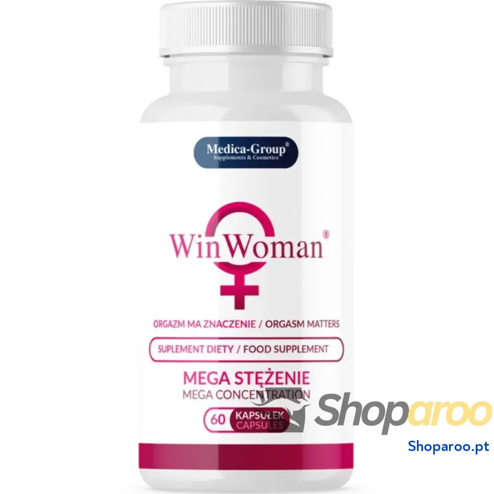 MEDICA GROUP - WIN WOMAN LIBIDO ENLARGEMENT 60 CÁPSULAS