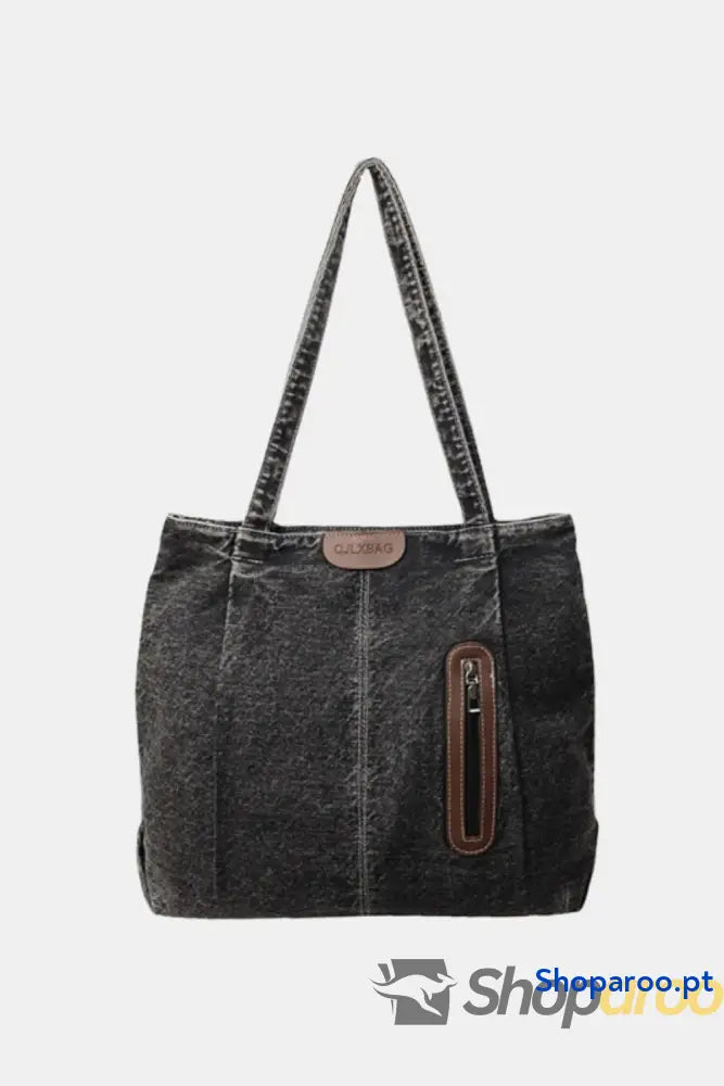 Medium Denim Tote Bag