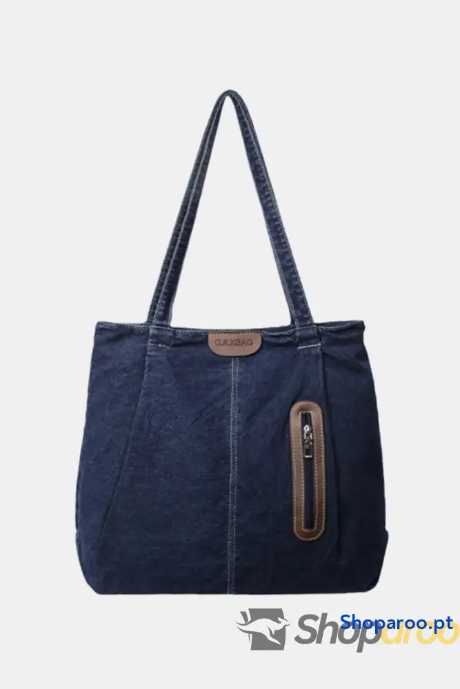 Medium Denim Tote Bag