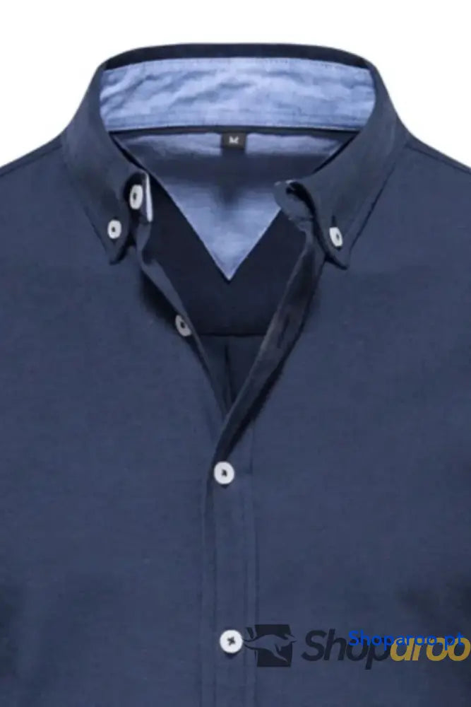 Men’s Button Down Collared Neck Shirt