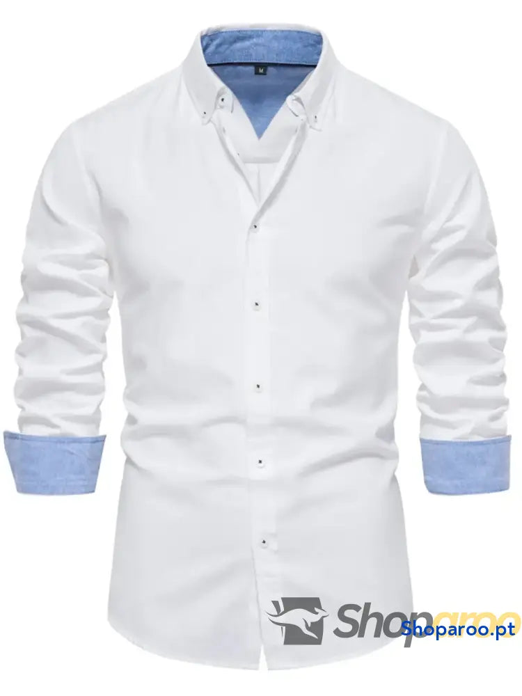Men’s Button Down Collared Neck Shirt