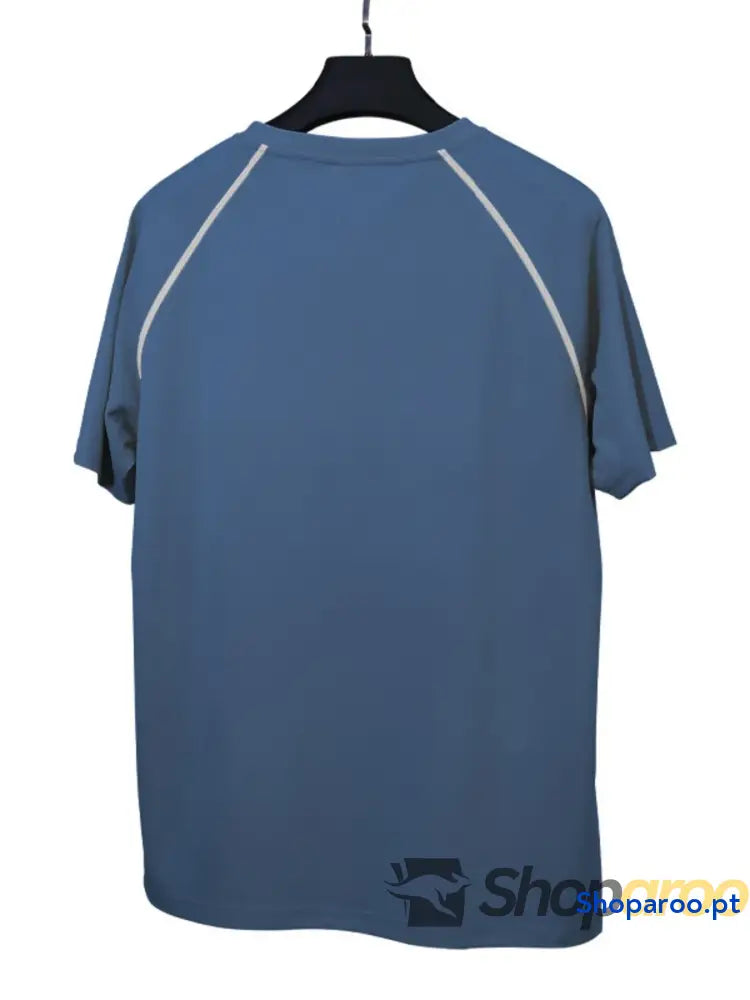 Men’s Full Size Round Neck Short Sleeve T-Shirt and Shorts Set Plus