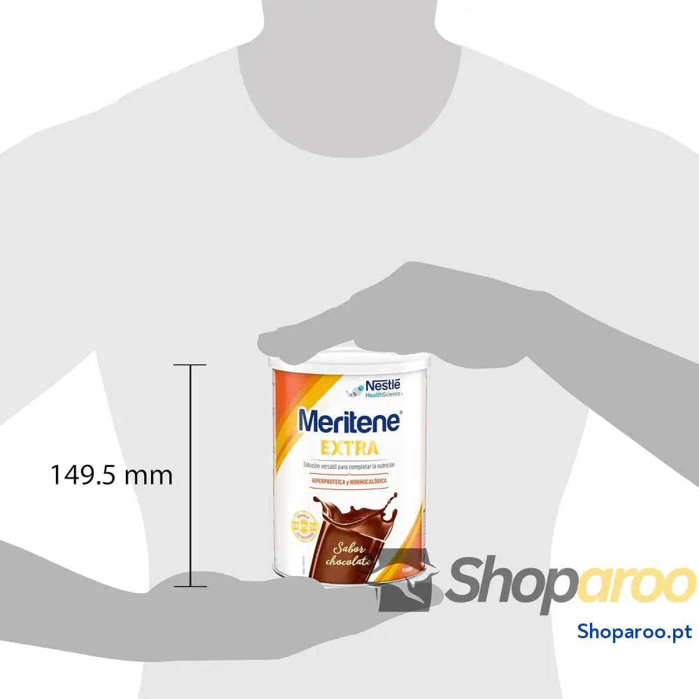 Meritene | Extra Chocolate | Suplemento proteico e calórico para pacientes com necessidades especiais | Formato em pó