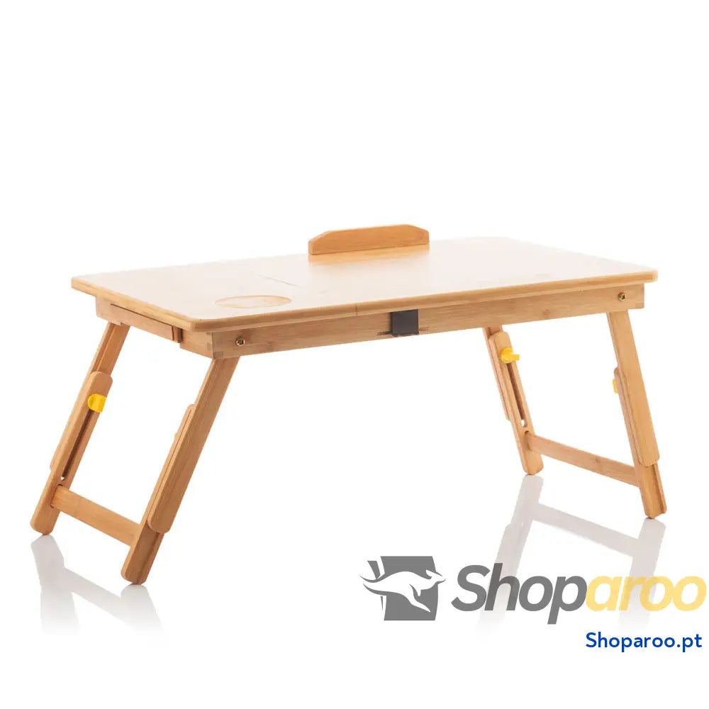 Mesa Auxiliar Dobrável de Bambu Lapwood InnovaGoods