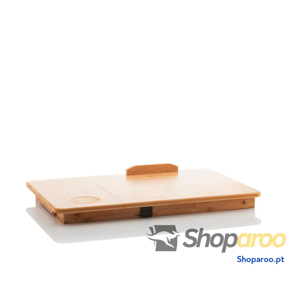 Mesa Auxiliar Dobrável de Bambu Lapwood InnovaGoods
